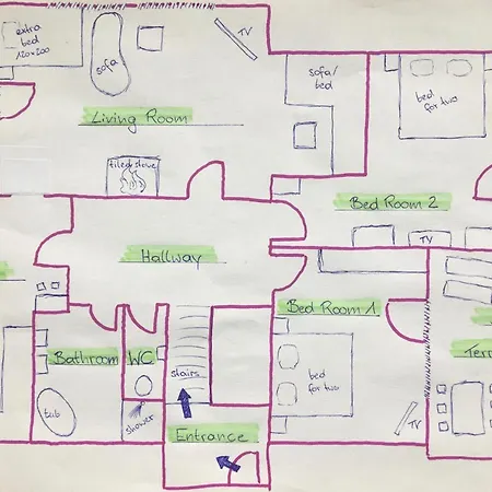 דירה Am Schilf Xl *